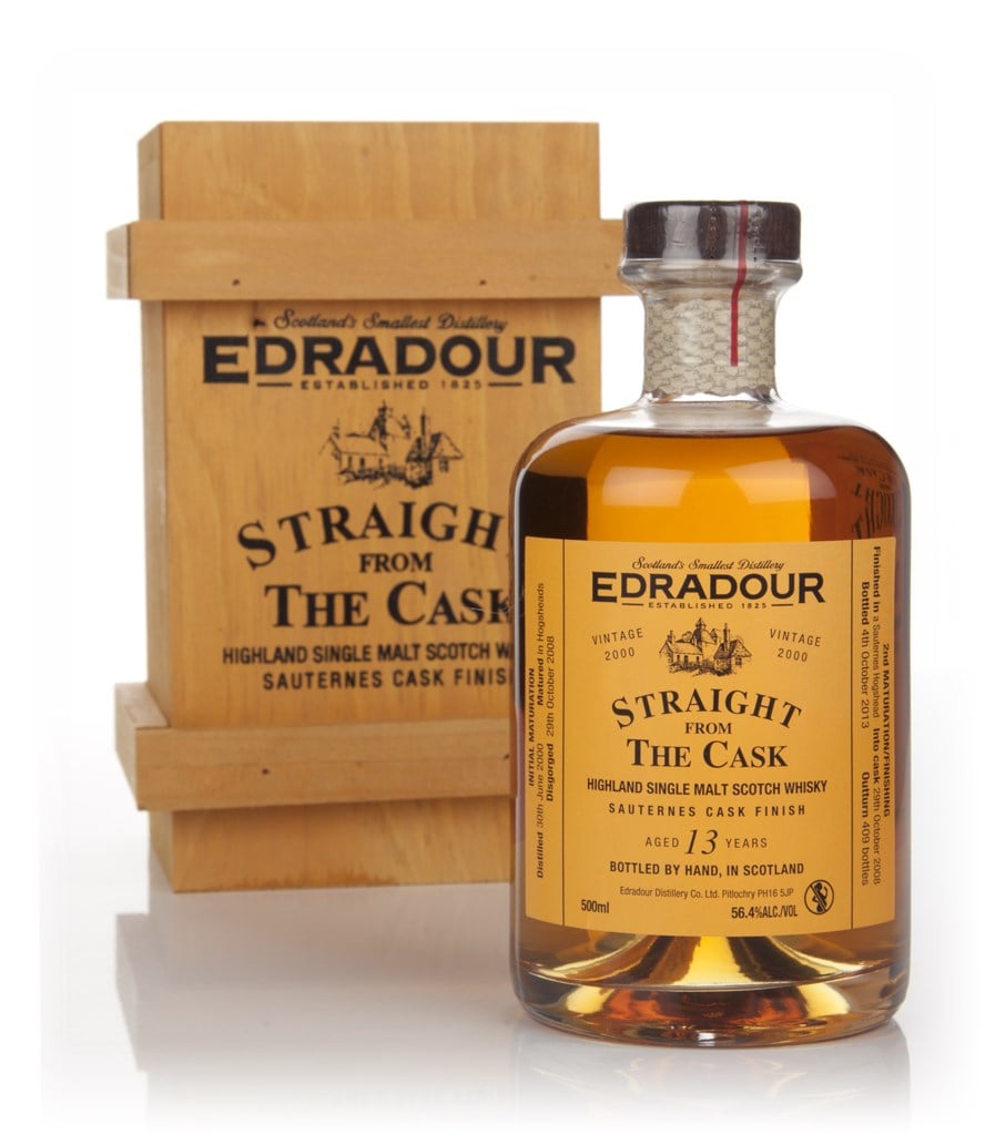 Edradour 13 Year Old 2000 Sauternes Cask Finish - Straight From The Cask 50cl product image