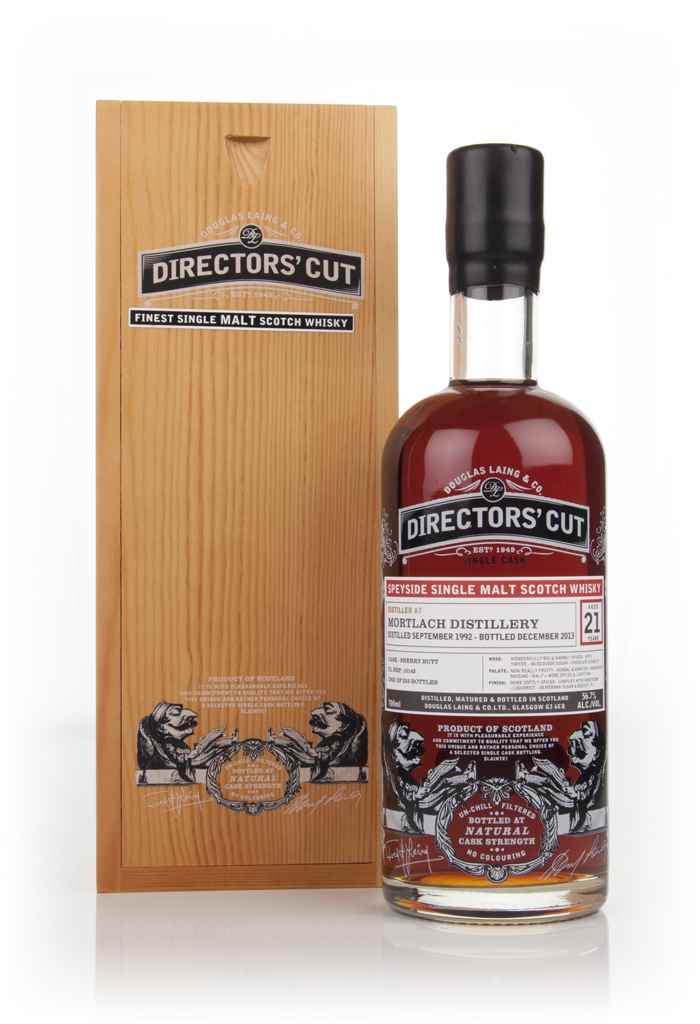 Mortlach 21 Year Old 1992 (cask 10143) - Directors' Cut (Douglas Laing) 70cl product image