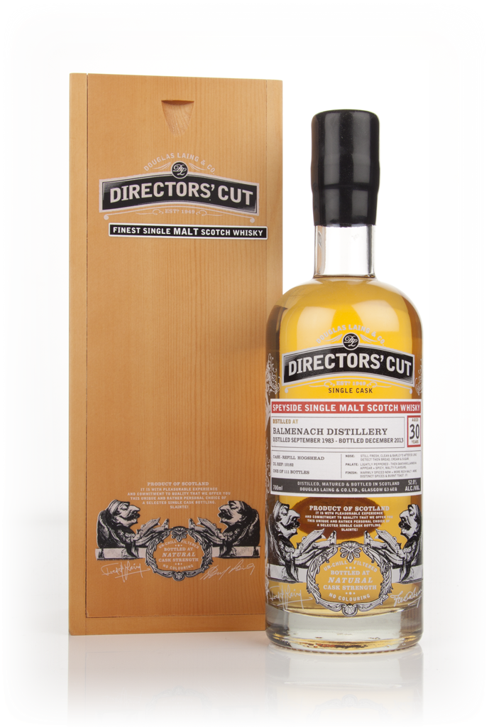 Balmenach 30 Year Old 1983 (cask 10162) - Directors' Cut (Douglas Laing) 70cl product image