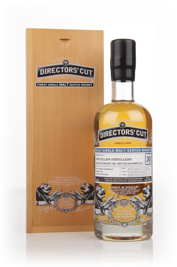 Port Ellen 30 Year Old 1983 (cask 10124) - Directors' Cut (Douglas Laing) 70cl product image