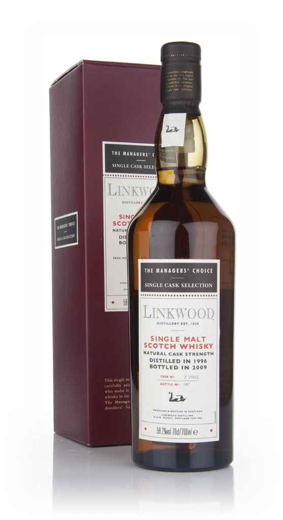 Linkwood 1996 - Managers Choice  70cl product image