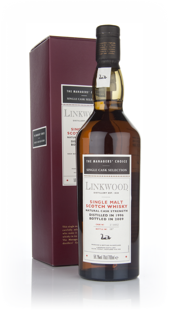 Linkwood 1996 - Managers Choice  70cl product image