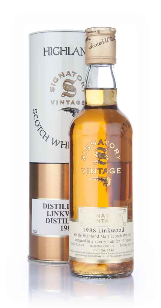 Linkwood 1988 35cl (Signatory) product image