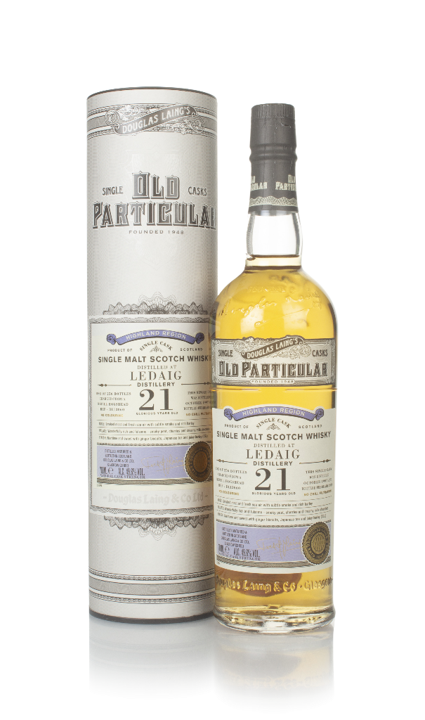 Ledaig 21 Year Old 1997 (cask 13060) - Old Particular (Douglas Laing) 70cl product image