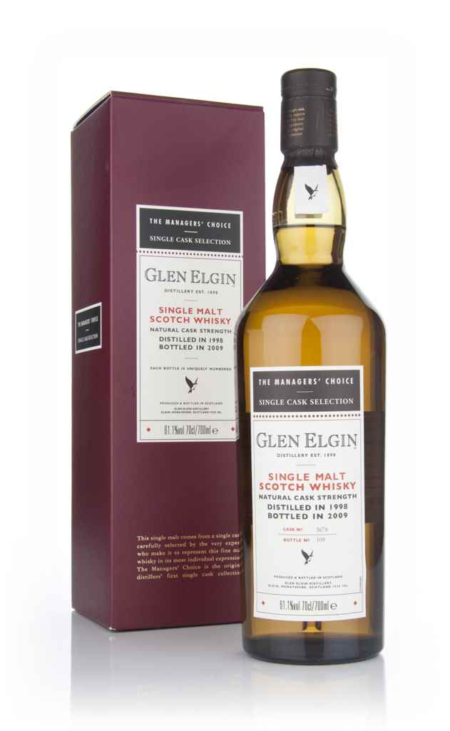 Glen Elgin 1998 - Managers Choice 70cl product image