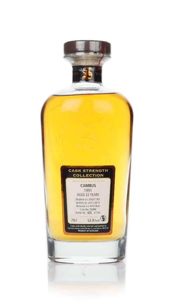 Cambus 22 Year Old 1991 (cask 55888) - Cask Strength Collection (Signatory) 70cl product image