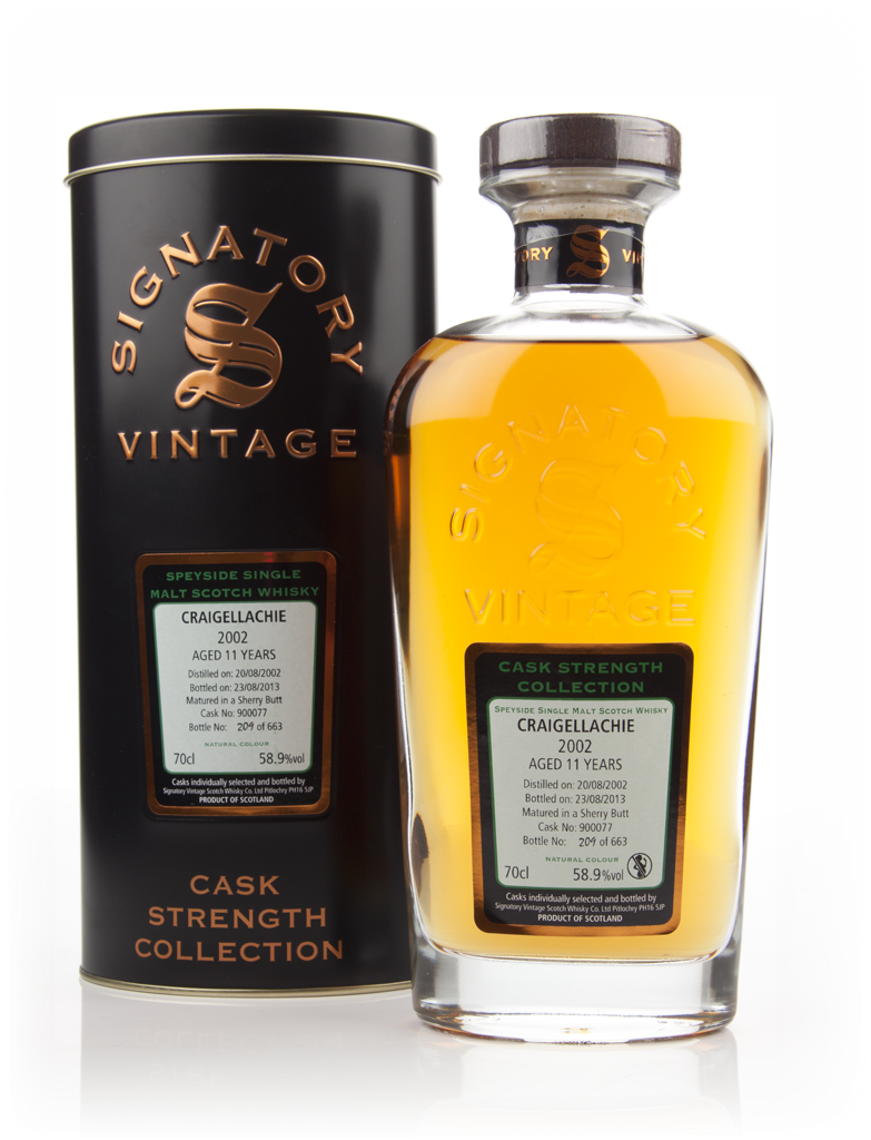 Craigellachie 11 Year Old 2002 (cask 900077) - Cask Strength Collection (Signatory) 70cl product image