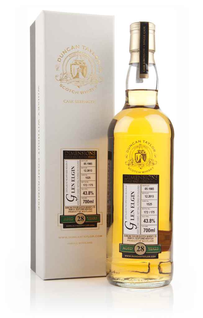 Glen Elgin 28 Year Old 1985 (cask 1525) - Dimensions (Duncan Taylor) 70cl product image