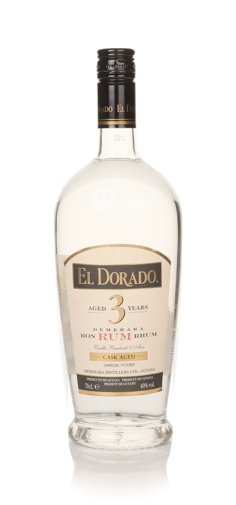 El Dorado 3 Year Old White Rum 70cl product image