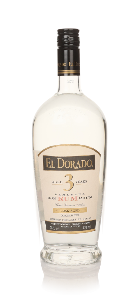 El Dorado 3 Year Old White Rum 70cl product image