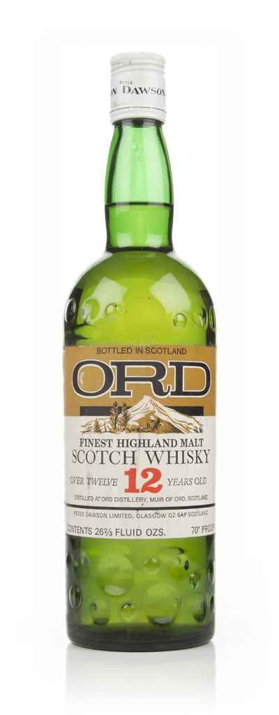 Ord 12 Year Old Highland Malt Whisky - 1970s 75cl product image