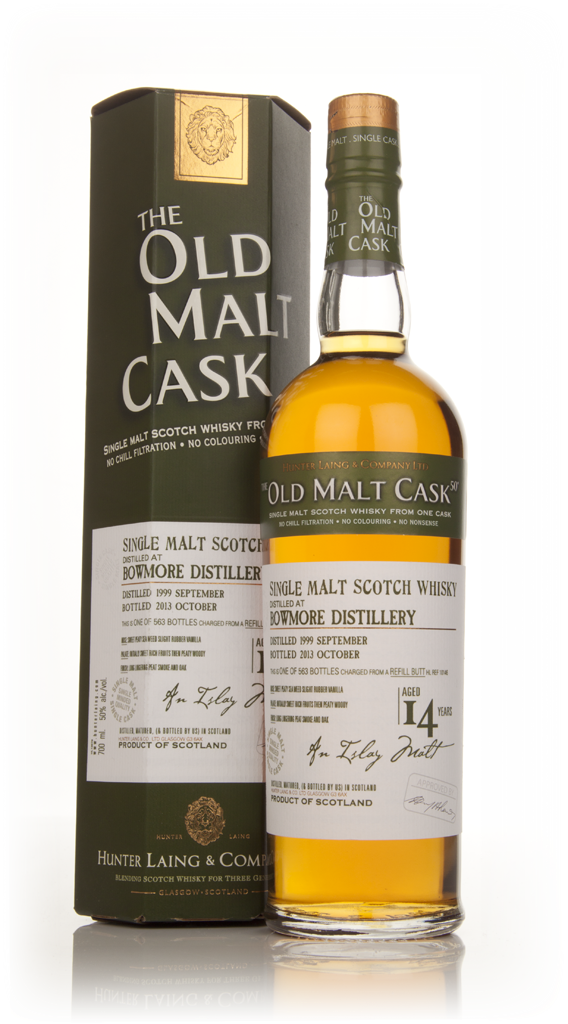 Bowmore 14 Year Old 1999 (cask 10146) - Old Malt Cask (Hunter Laing) 70cl product image
