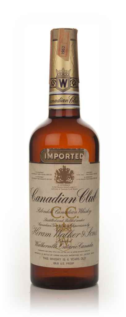 Canadian Club 6 Year Old Whisky - 1962 75cl product image