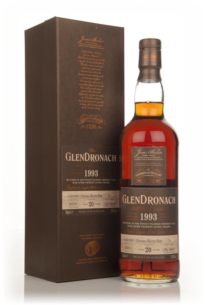 GlenDronach 20 Year Old 1993 (cask 5) - Batch 9 70cl product image
