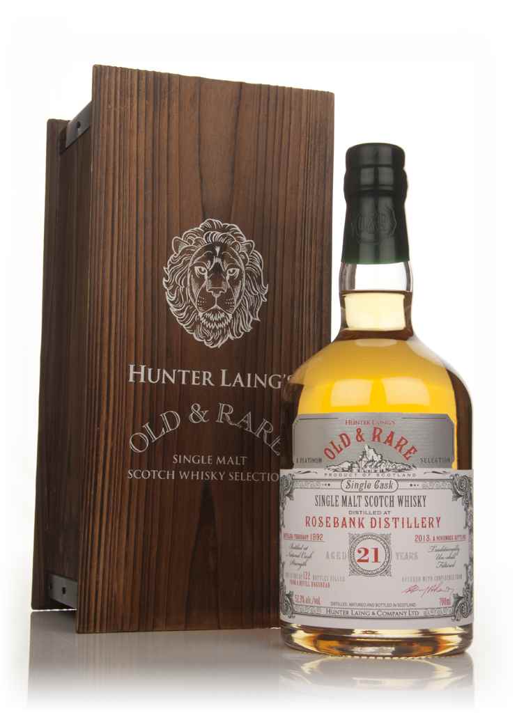 Rosebank 21 Year Old 1992 - Old & Rare Platinum (Hunter Laing) 70cl product image