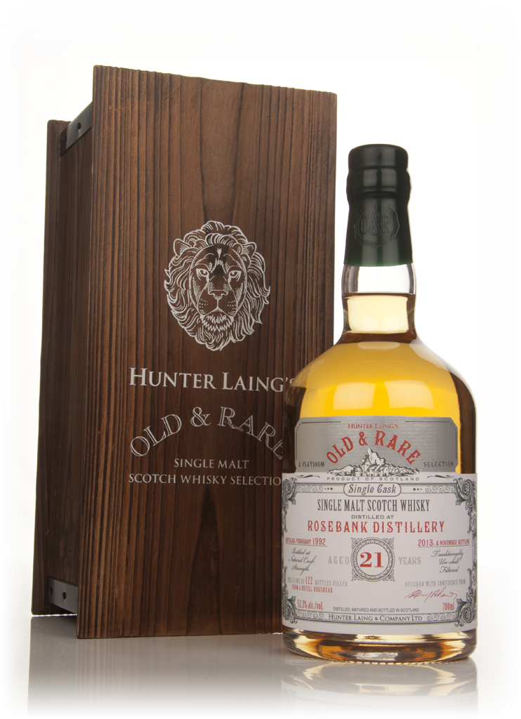 Rosebank 21 Year Old 1992 - Old & Rare Platinum (Hunter Laing) 70cl product image