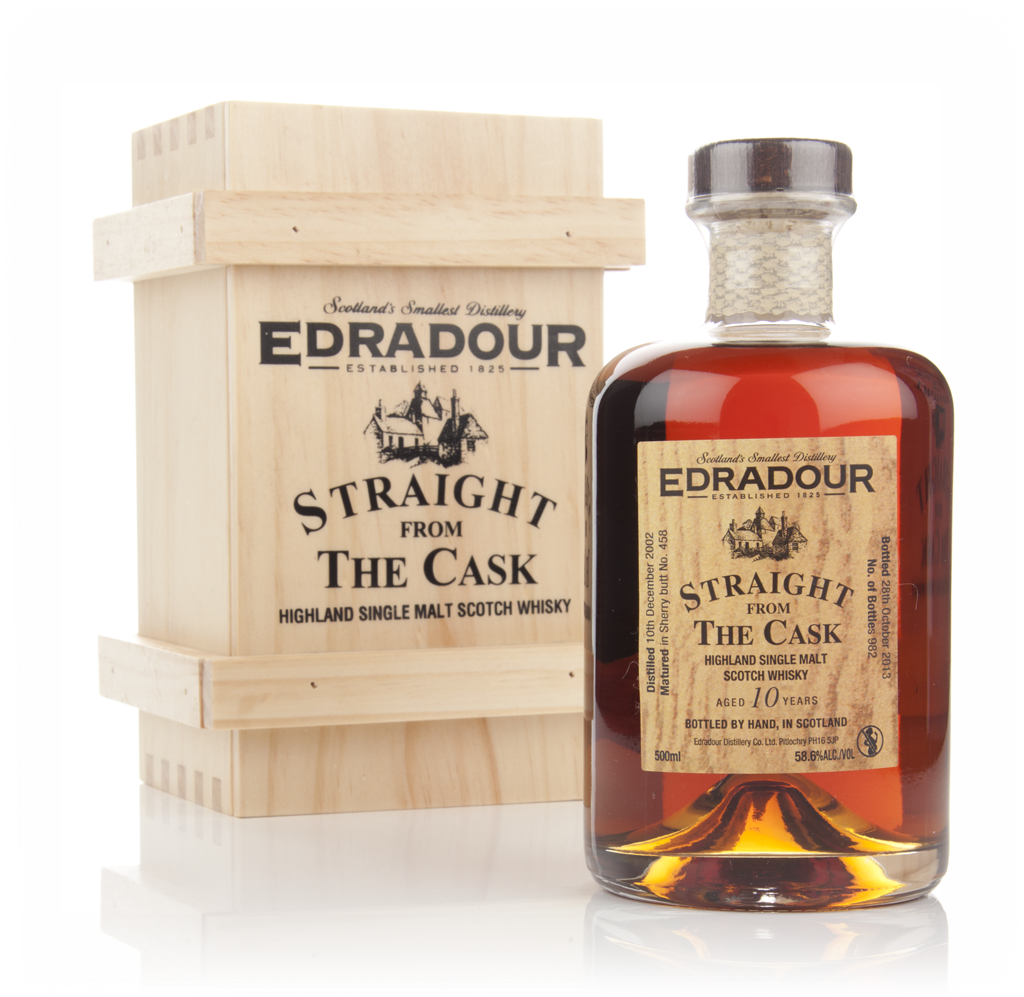 Edradour 10 Year Old 2002 (cask 458) - Straight From The Cask 50cl product image