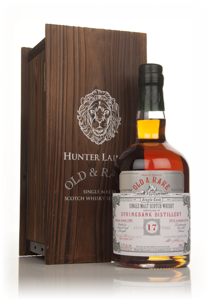 Springbank 17 Year Old 1996 - Old & Rare Platinum (Hunter Laing) 70cl product image