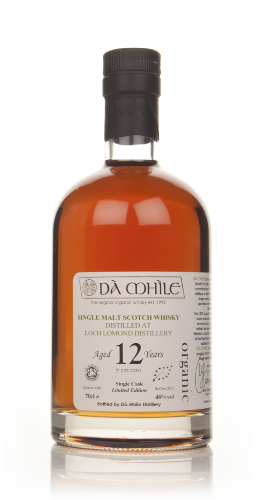 Loch Lomond 12 Year Old - Organic Single Malt (Dà Mhìle) 70cl product image