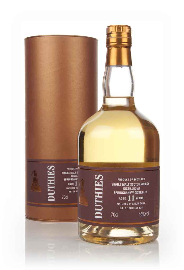 Springbank 11 Year Old - Duthies (WM Cadenhead) 70cl product image