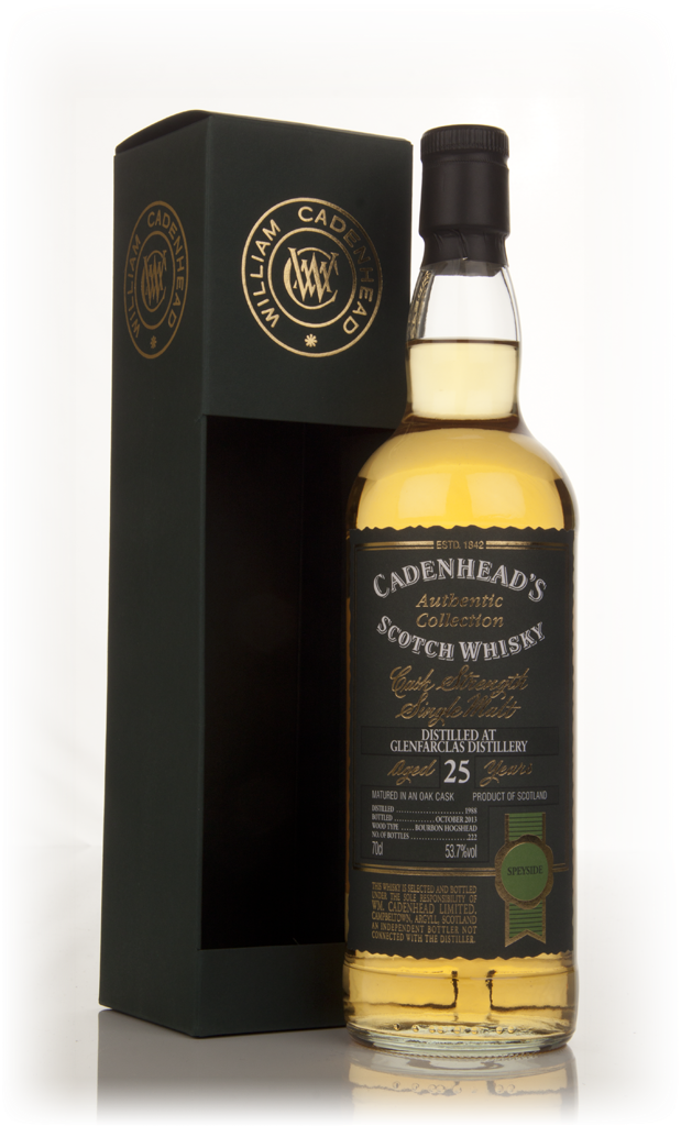 Glenfarclas 25 Year Old 1988 - Authentic Collection (WM Cadenhead) 70cl product image