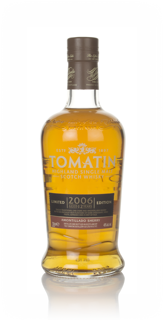 Tomatin 12 Year Old 2006 Amontillado Sherry Cask Finish 70cl product image