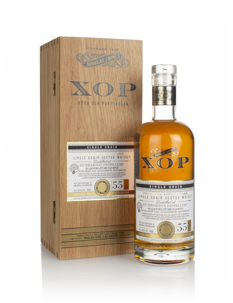 Dumbarton 55 Year Old 1964 (cask 13767) - Xtra Old Particular (Douglas Laing) 70cl product image