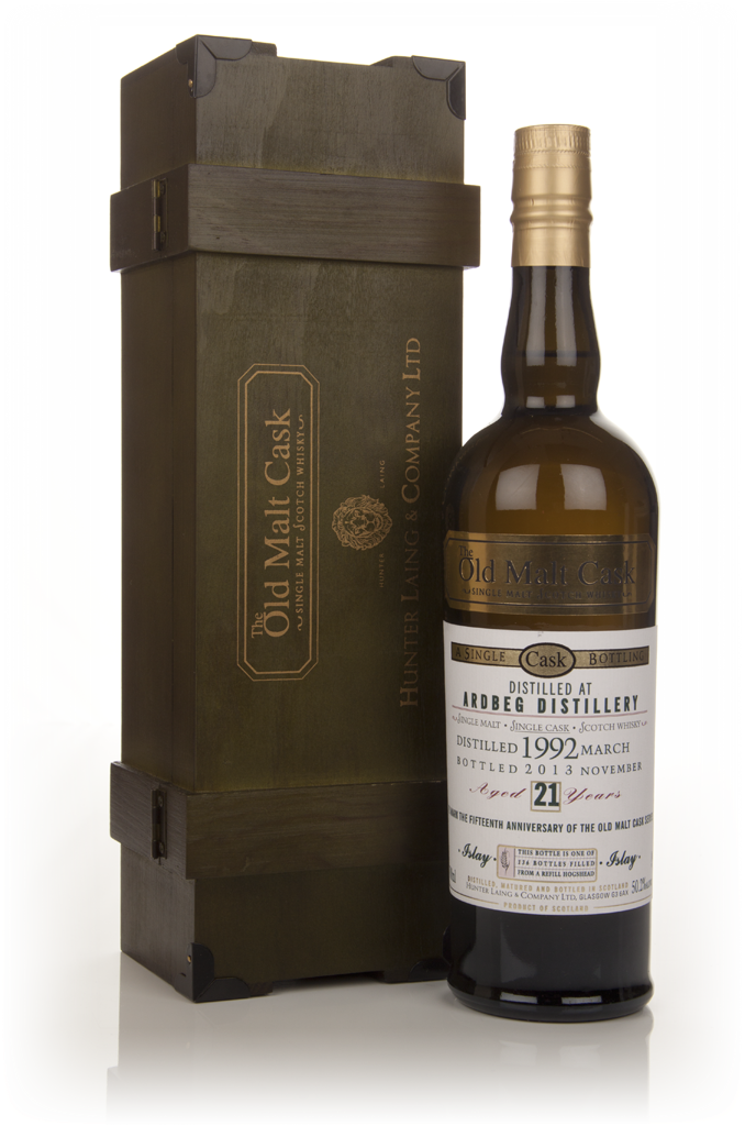 Ardbeg 21 Year Old 1992 - Old Malt Cask 15th Anniversary (Hunter Laing) 70cl product image