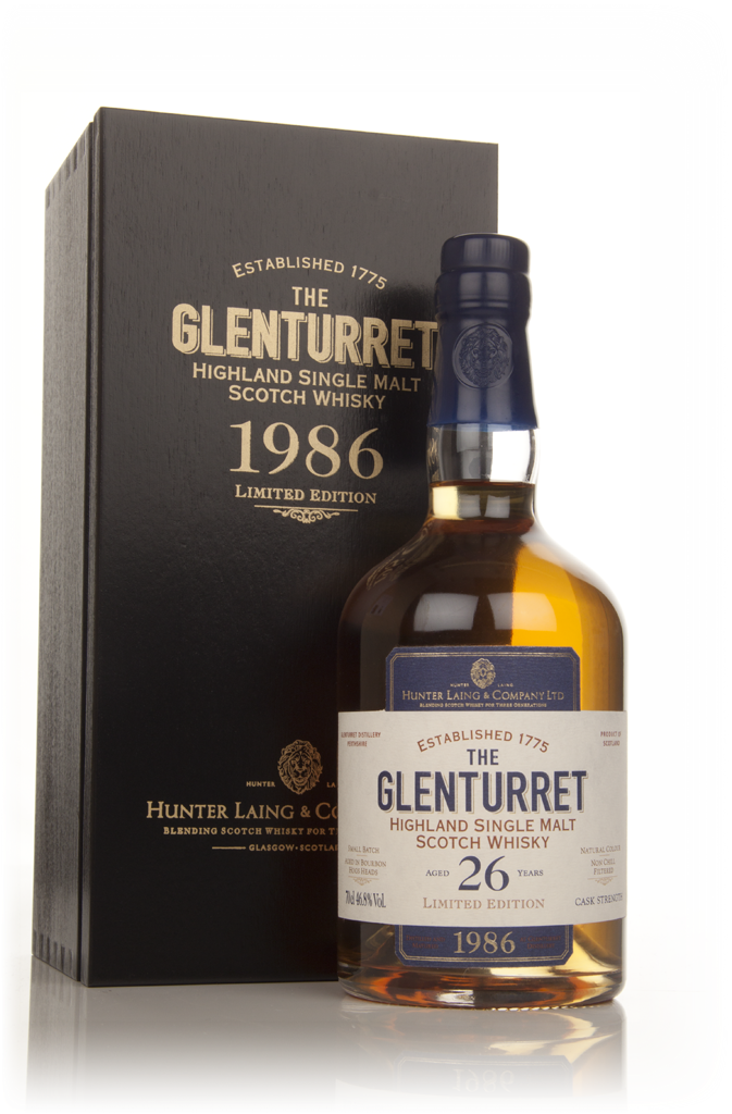 Glenturret 26 Year Old 1986 - Limited Edition (Hunter Laing)  70cl product image