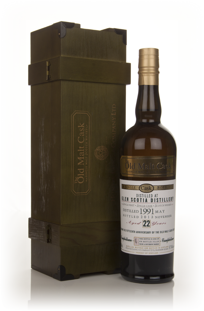 Glen Scotia 22 Year Old 1991 - Old Malt Cask 15th Anniversary (Hunter Laing) 70cl product image