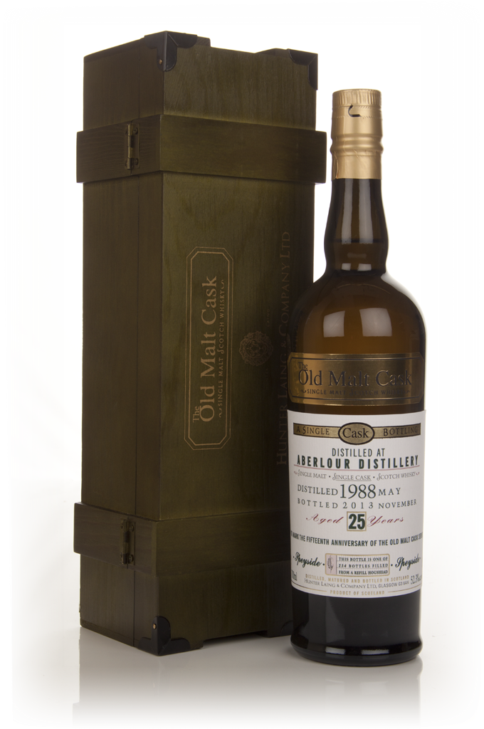 Aberlour 25 Year Old 1988 - Old Malt Cask 15th Anniversary (Hunter Laing) 70cl product image