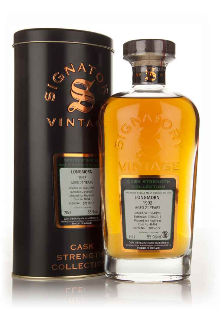 Longmorn 21 year Old 1992 (cask 48494) - Cask Strength Collection (Signatory) 70cl product image
