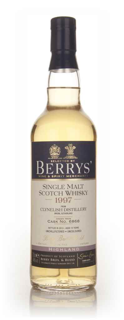 Clynelish 15 Year Old 1997 (cask 6868) - (Berry Bros. & Rudd) 70cl product image