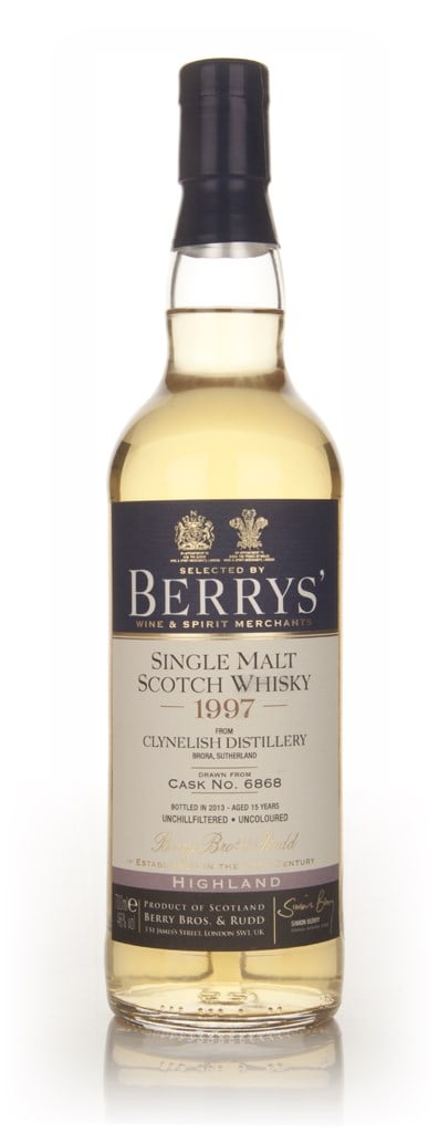 Clynelish 15 Year Old 1997 (cask 6868) - (Berry Bros. & Rudd) 70cl product image