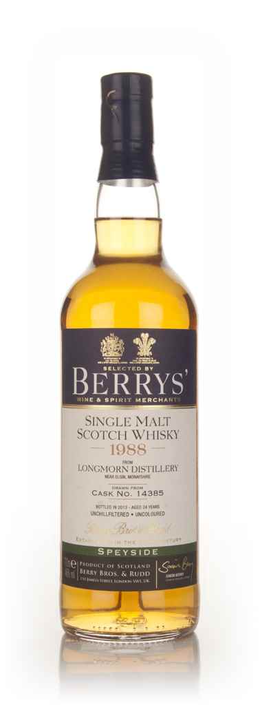 Longmorn 24 Year Old 1988 (cask 14385) - (Berry Bros. & Rudd) 70cl product image