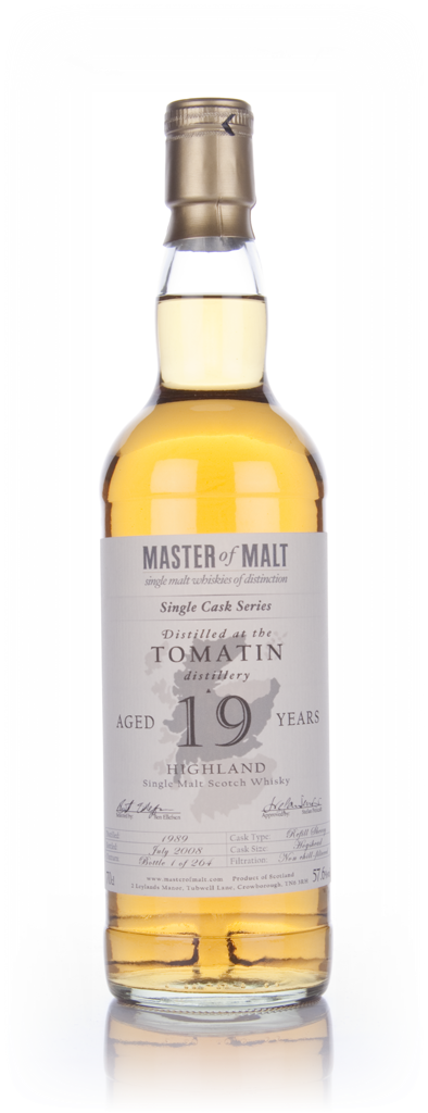 Tomatin 19 Year Old - Cask Strength Single Cask (Master of Malt) 70cl product image