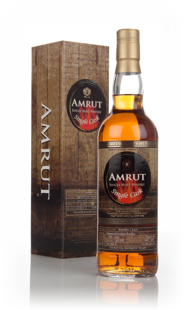 Amrut 2009 (cask 3437 - bottled 2013) - Single Cask (Ex-Bourbon Cask Finish) 70cl product image