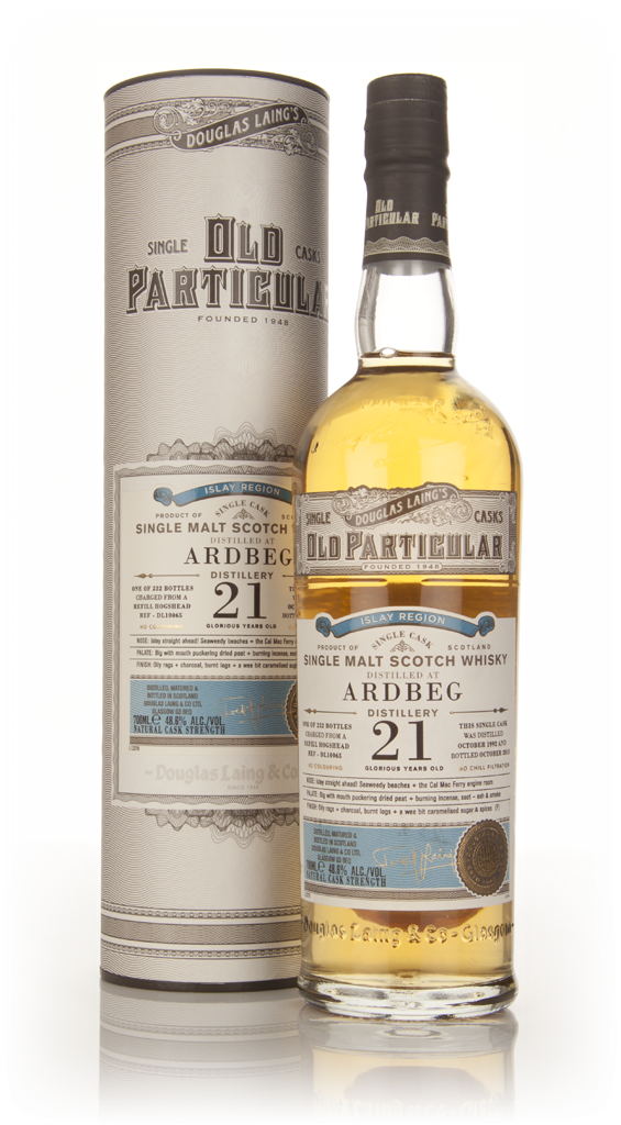 Ardbeg 21 Year Old 1992 (cask 10065) - Old Particular (Douglas Laing) 70cl product image