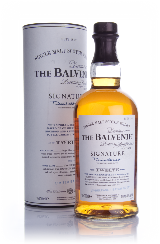 Balvenie Signature 12 Year Old Batch 001 70cl product image