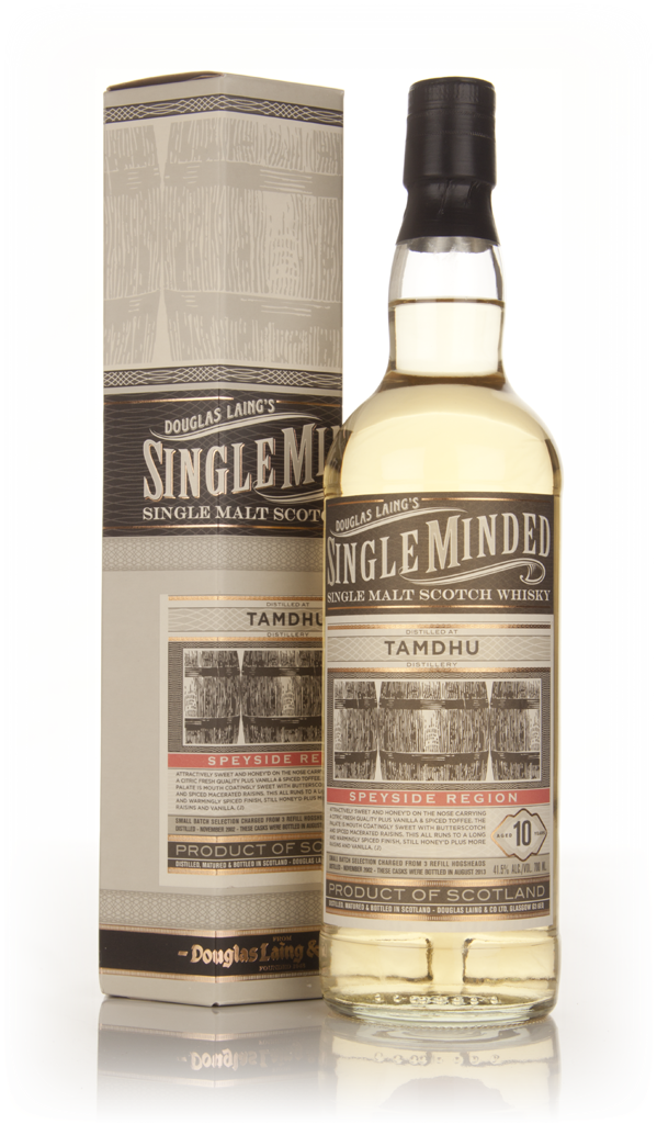 Tamdhu 10 Year Old 2002 - Single Minded (Douglas Laing) 70cl product image