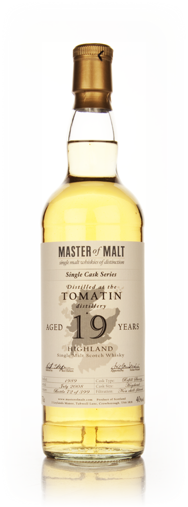 Tomatin 19 Year Old - Single Cask (Master of Malt) 70cl product image