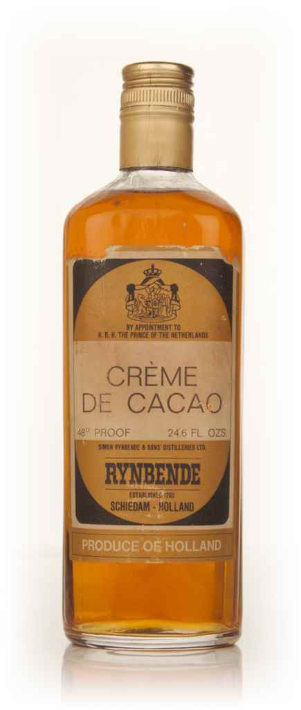 Rynbende Crème de Cacao - 1960s 70cl product image