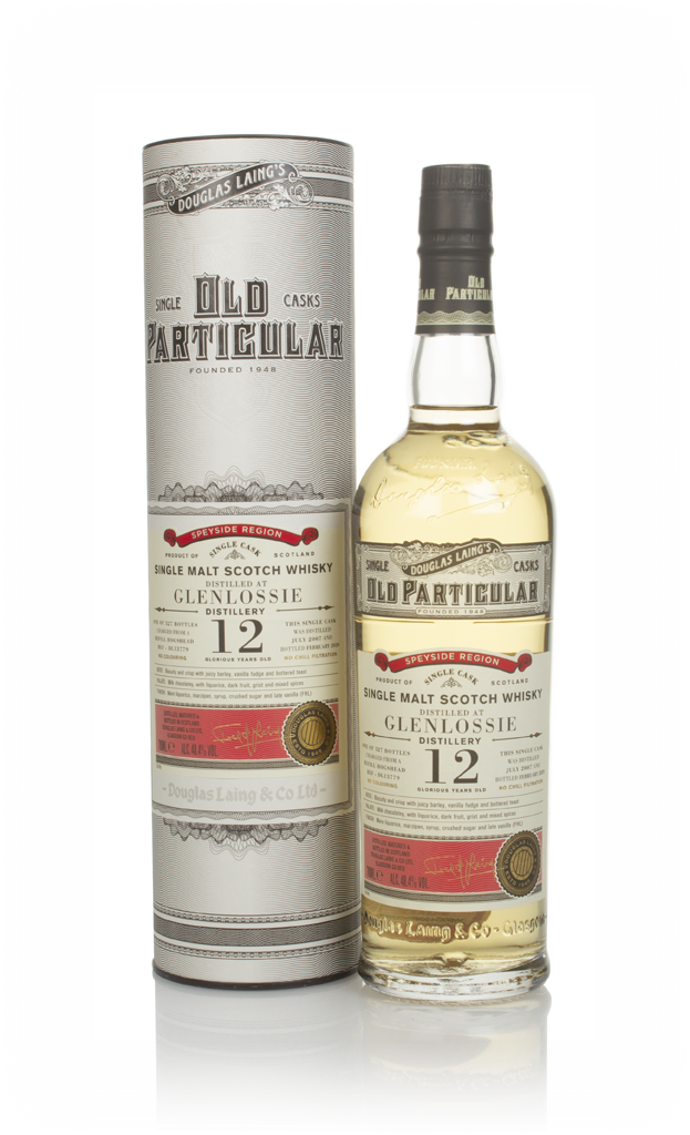 Glenlossie 12 Year Old 2007 (cask 13779) - Old Particular (Douglas Laing) 70cl product image