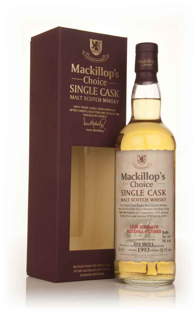 Royal Brackla 19 Year Old 1993 (cask 6799) - Mackillop's Choice 70cl product image