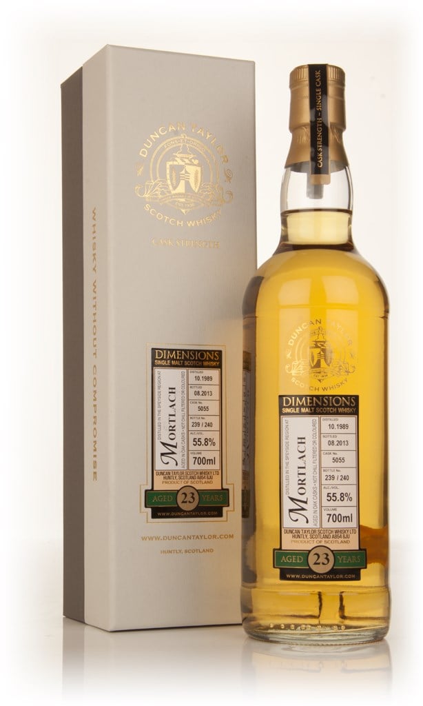 Mortlach 23 Year Old 1989 (cask 5055) - Dimensions (Duncan Taylor) 70cl product image