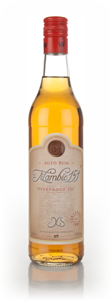 Tilambic 151 Overproof Rum 70cl product image