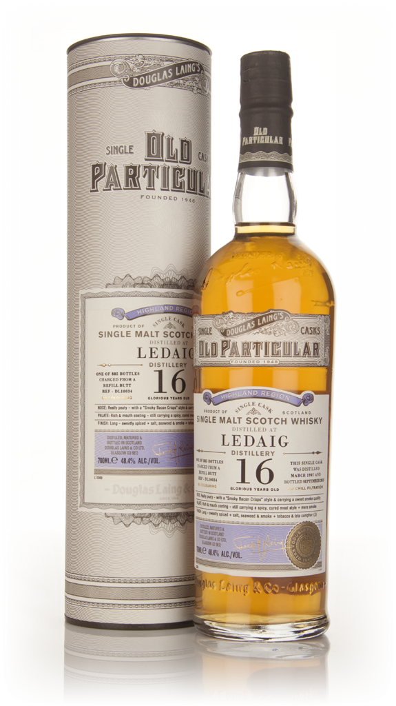 Ledaig 16 Year Old 1997 (cask 10034) - Old Particular (Douglas Laing) 70cl product image