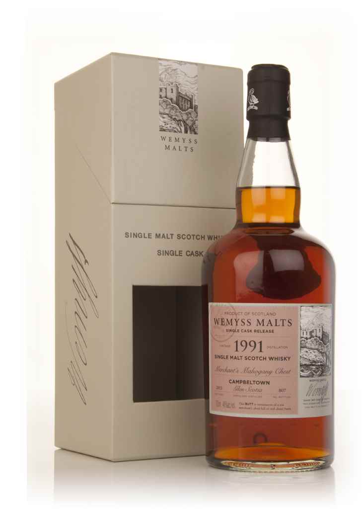 Merchant's Mahogany Chest 1991 - Wemyss Malts (Glen Scotia) 70cl product image