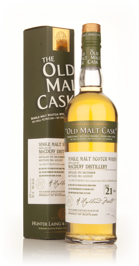 Macduff 21 Year Old 1991 (9909) - Old Malt Cask (Hunter Laing)  70cl product image