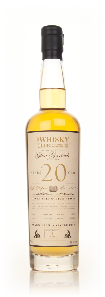 Glen Garioch 20 Year Old 1993 (The Whisky Club) 70cl product image